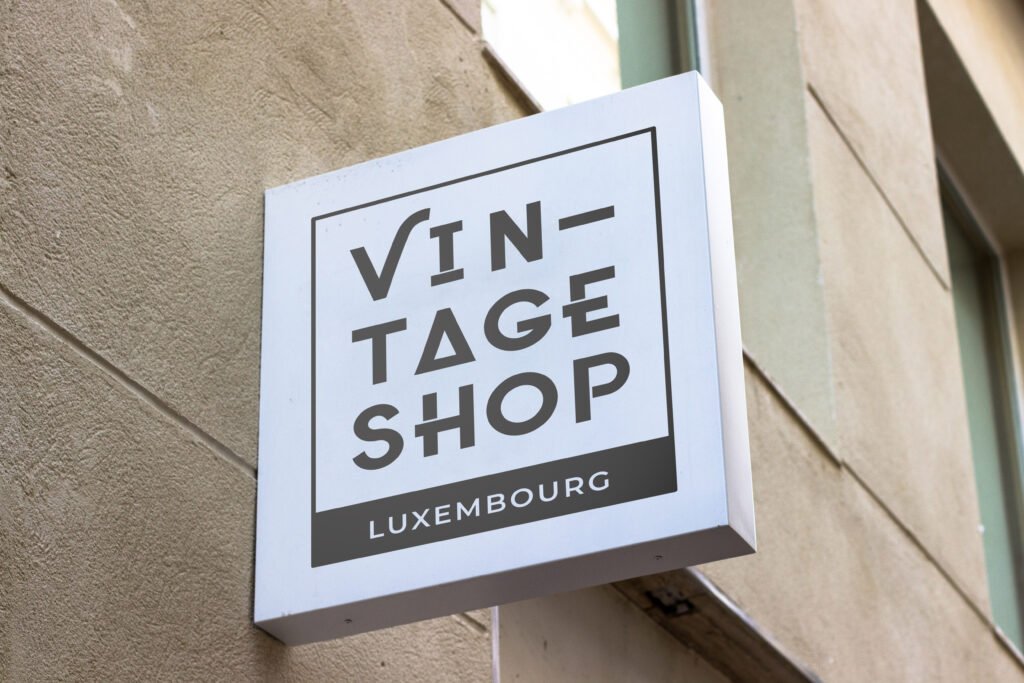 enseigne drapeau luxembourg