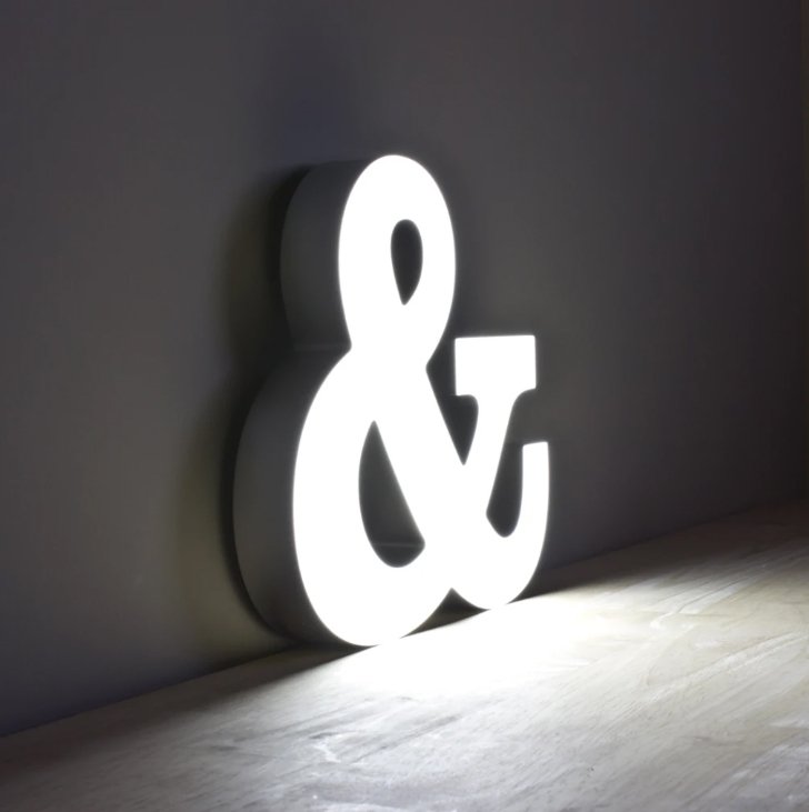 lettres boitiers lumineuses pour enseignes de façades